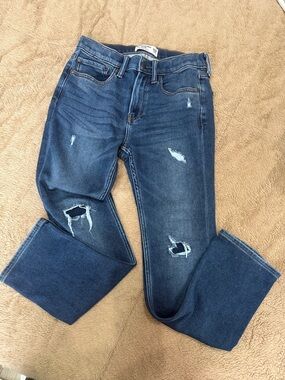 abercrombie kids Blue Skinny Jeans